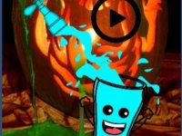 Happy Glass Halloween Puzzle