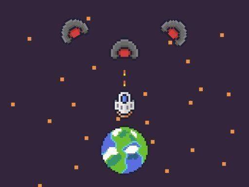 Pixel Planet Defense Arcade