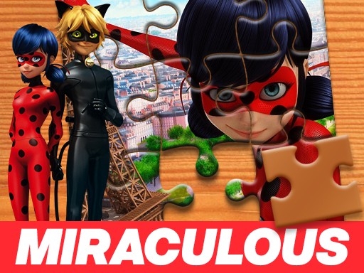 Miraculous Ladybug & Cat Noir Jigsaw Puzzle Online Game