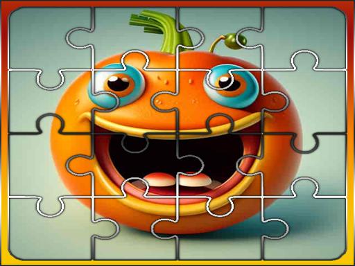 Halloween Pumpkin Jigsaw Puzzle Online Game