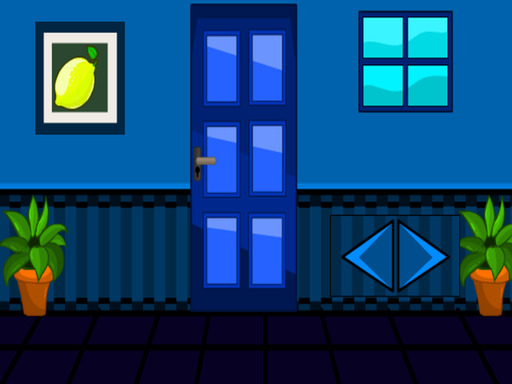 Blue House Escape Online Puzzle Game