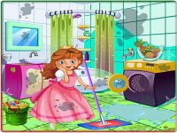 Princess Castle Cleanup Game