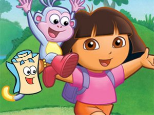 Dora Find Hidden Map Puzzle Game