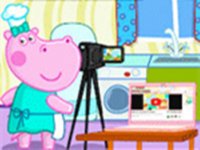 Hippo YouTube Desserts Video Filming Online Game