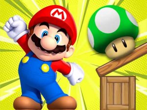 Super Mario Physics Puzzle Game