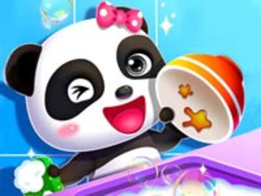 Panda Cleanup Master: Kids Cleaning Game