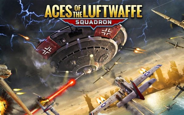 Aces of the Luftwaffe Squadron: Vertical Scrolling Precision Fighter Online Game