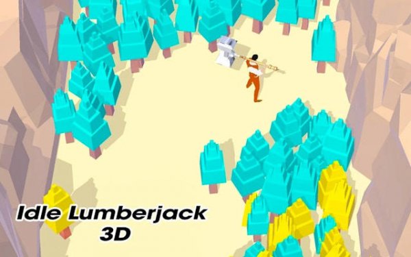 Idle Lumberjack 3D - Tap & Chop Adventure Online Game