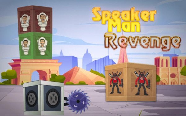 Speakerman Revenge Laser Box Precision Fighter Online Game
