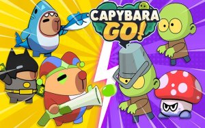 Capybara Go! - Merge & Battle Strategy Online Game