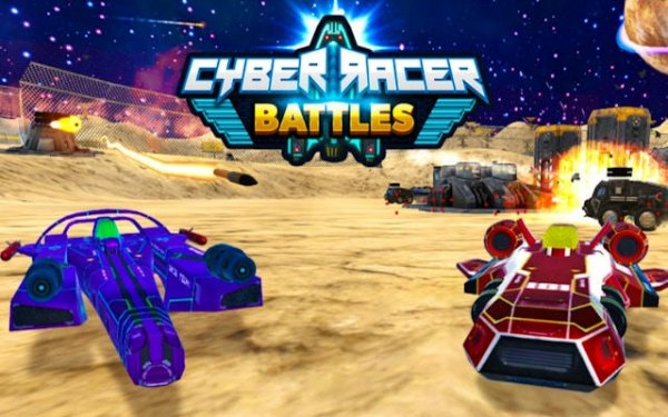 Cyber Racer Battles: Space Racing & Combat Game Online