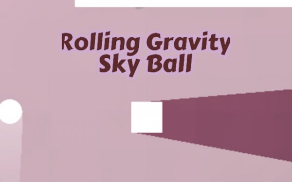 Rolling Gravity Sky Ball Online Puzzle Game