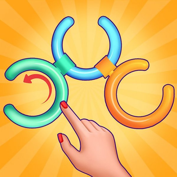 Untangle Rings Master Puzzle Game