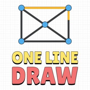 One Line Draw Puzzle Game