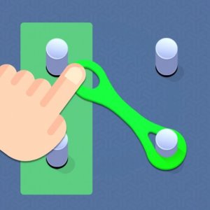 Move The Rubber Bands: Logic Puzzle Online