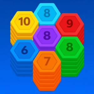 Tile Hexa Sort Puzzle Game