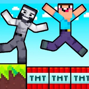 Noob Gigachad: Parkour Tricks Challenge Online Game