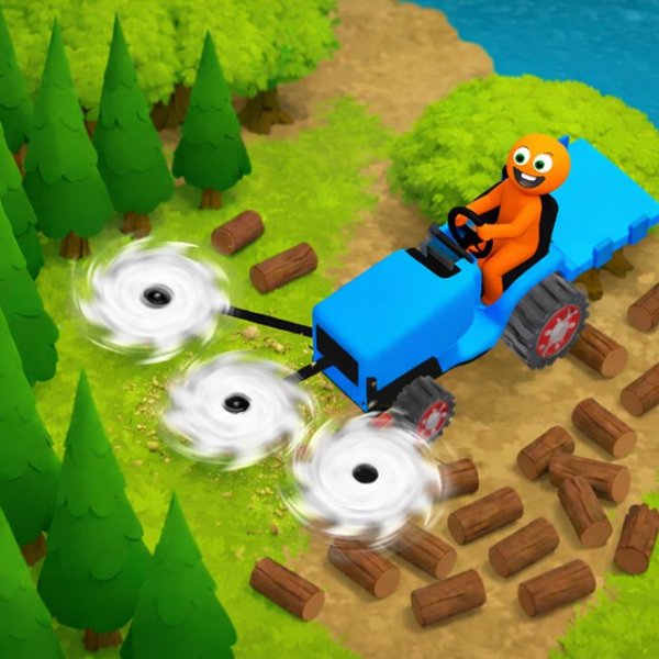 Crazy Lumberjack: Cut Them All Online Game