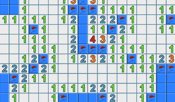 Minesweeper Logic Puzzle Game
