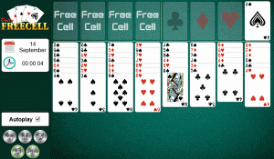 Daily FreeCell Solitaire Online Puzzle Game