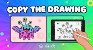 Copy the Drawing Puzzle Game Online